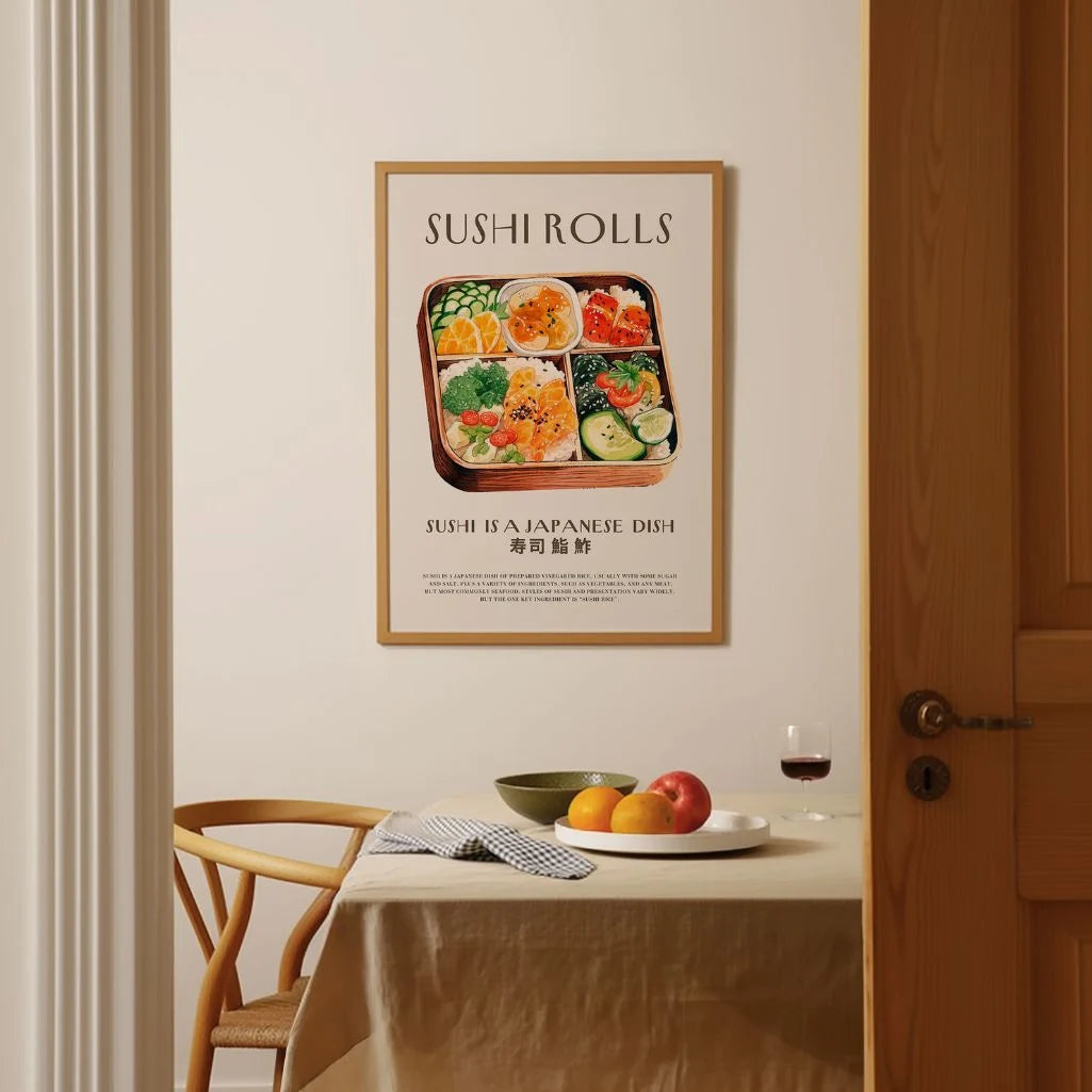 Póster Sushi Fresco