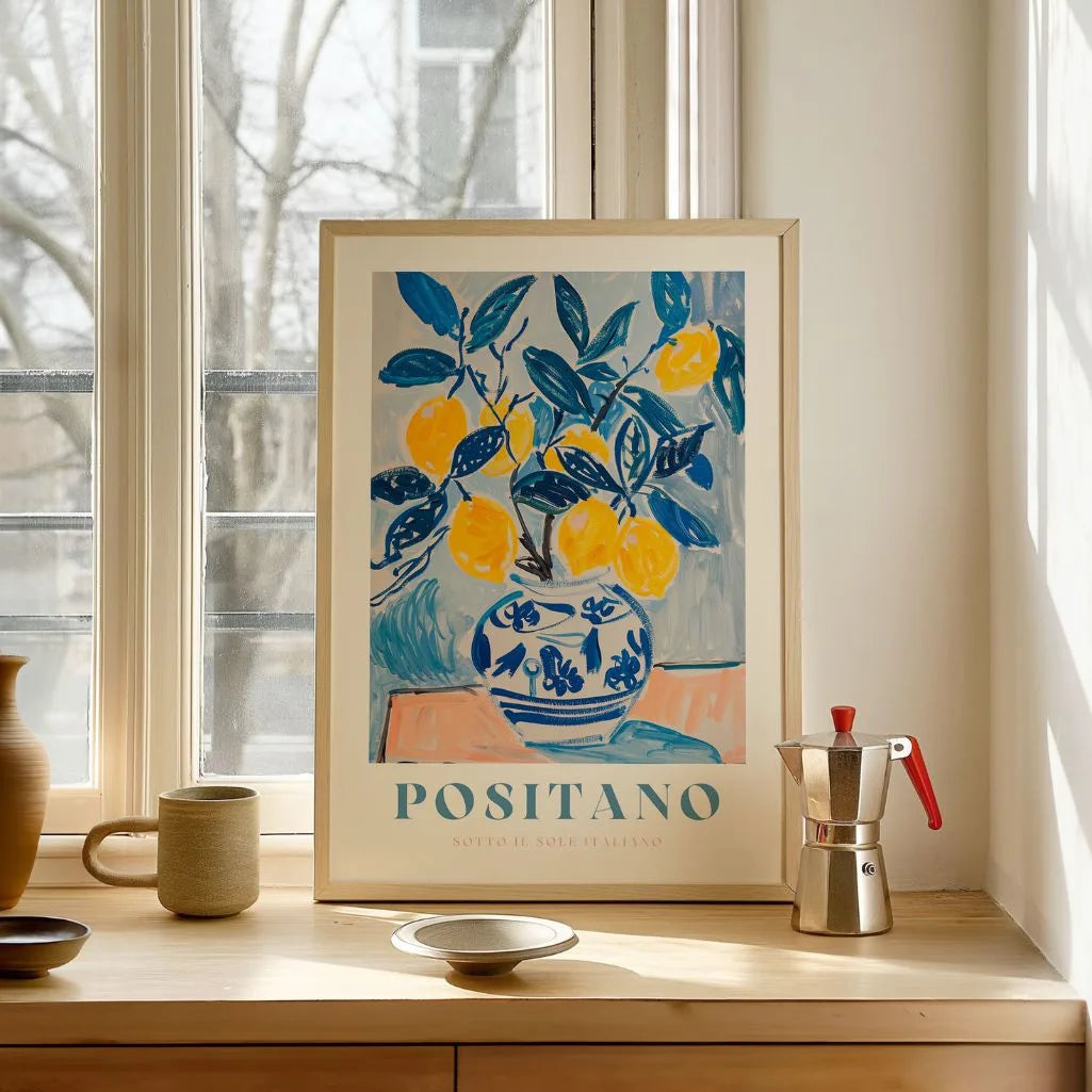 Póster Limón Positano