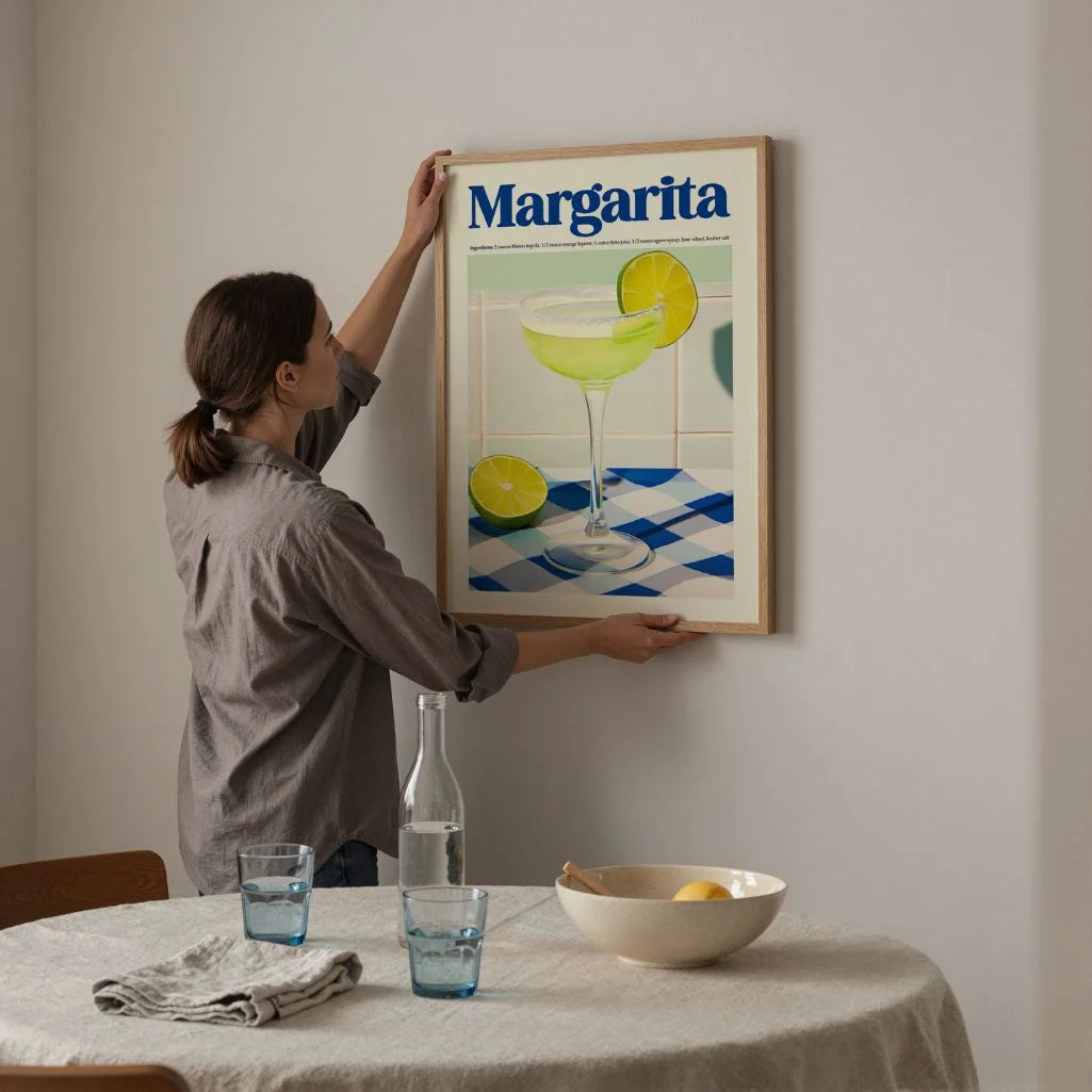 Póster Margarita Verde