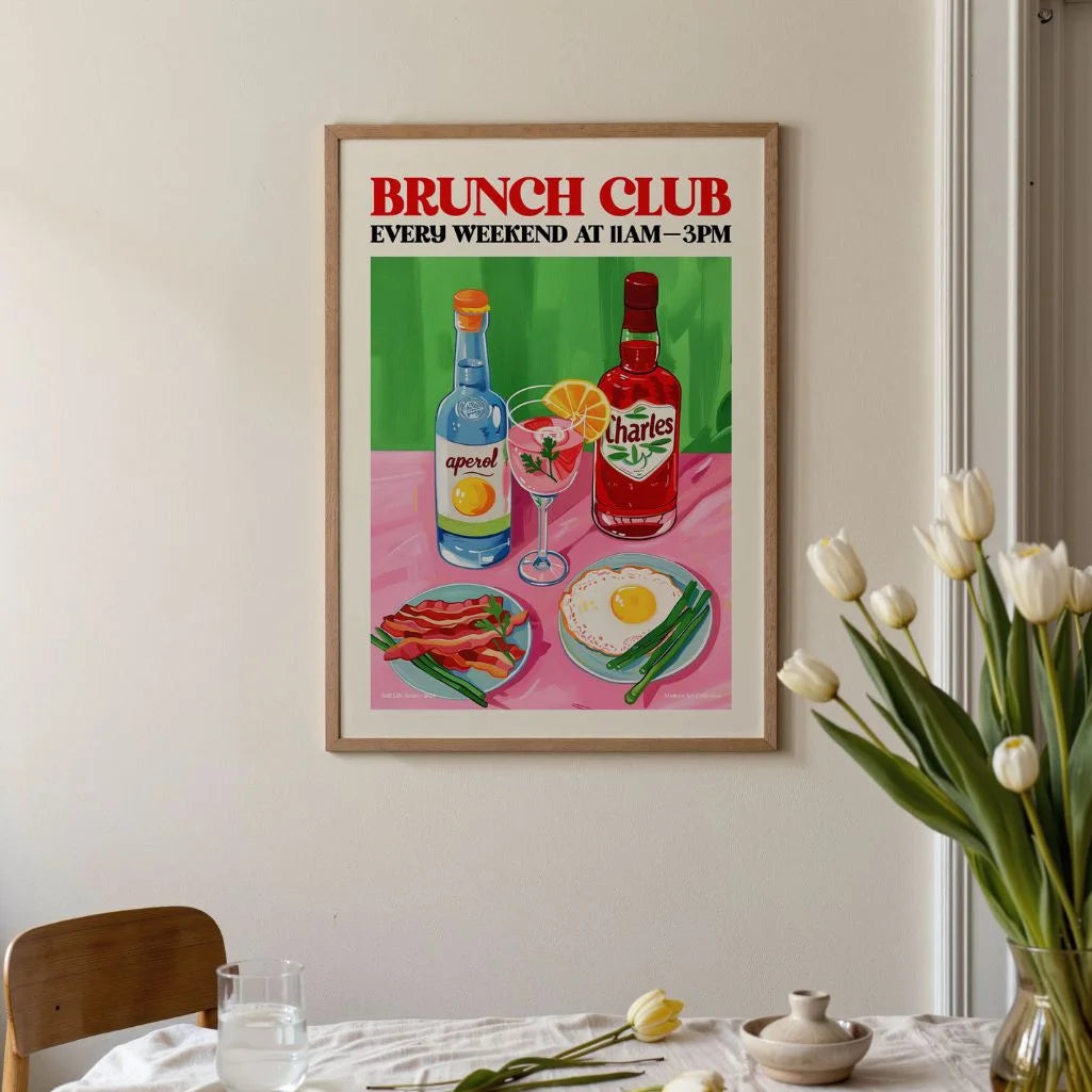 Póster Desayuno