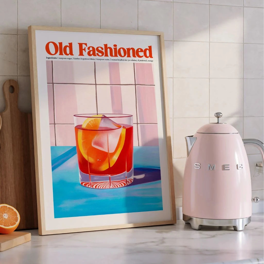 Póster Old Fashioned Sunset