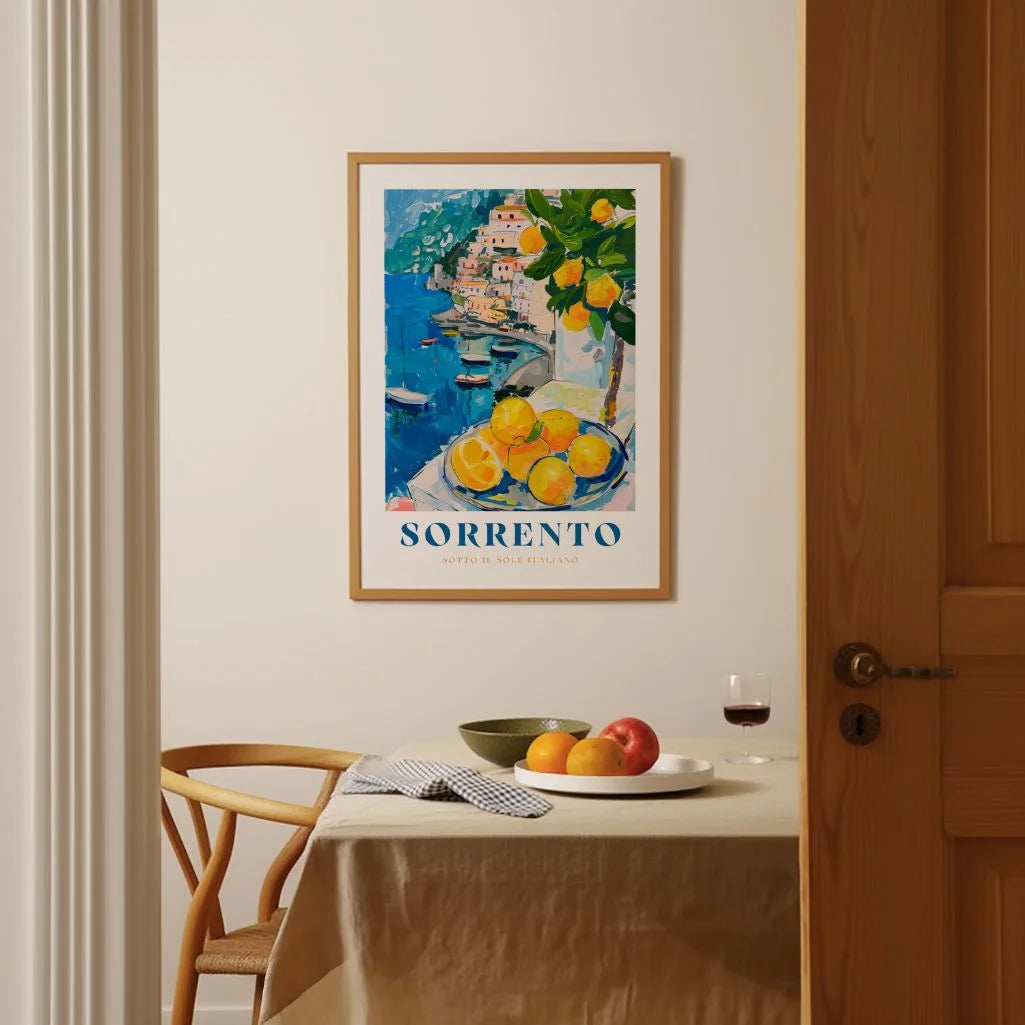 Póster Limones De Sorrento