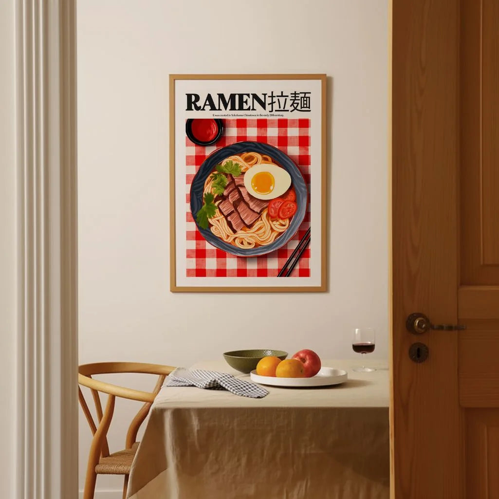 Póster Cuenco De Ramen