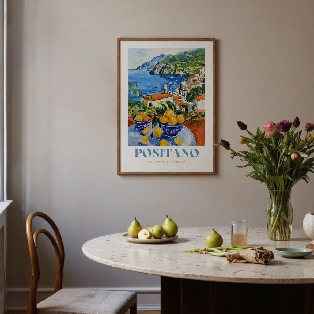 Póster Limones De Positano