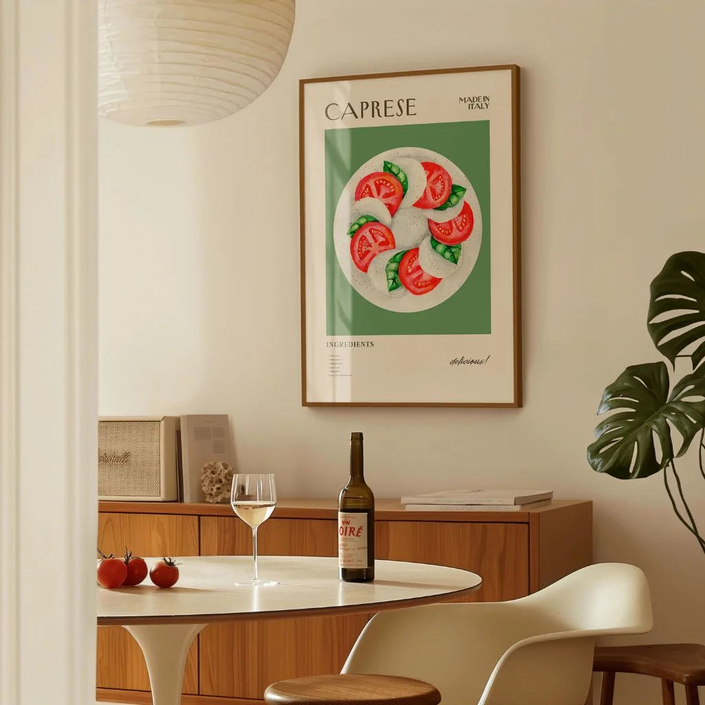 Póster Ensalada Caprese