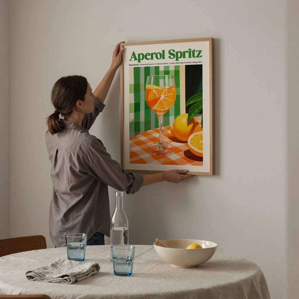Póster Aperol Spritz Cítricos