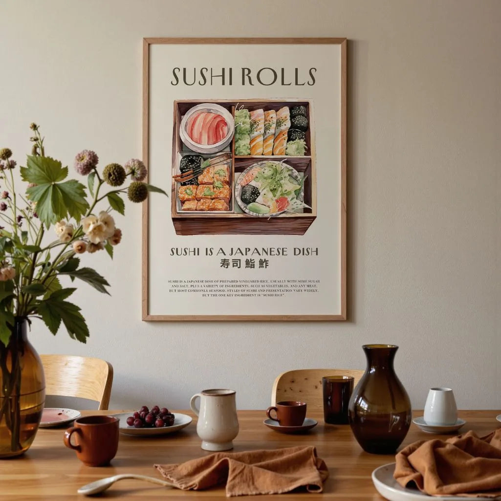 Póster Sushi Premium
