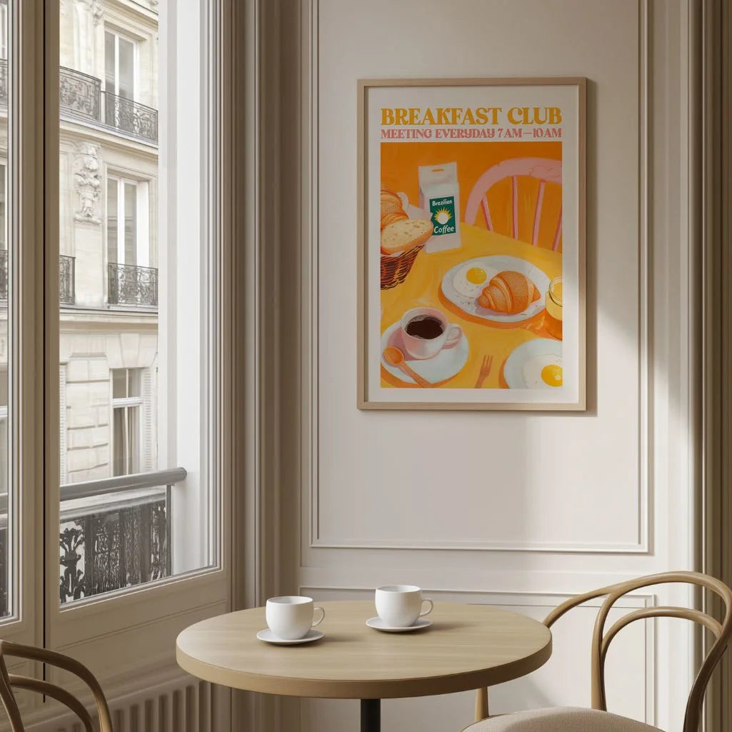 Póster Club Desayuno