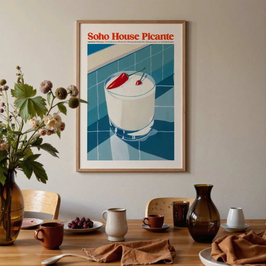 Póster Cóctel Picante Chili