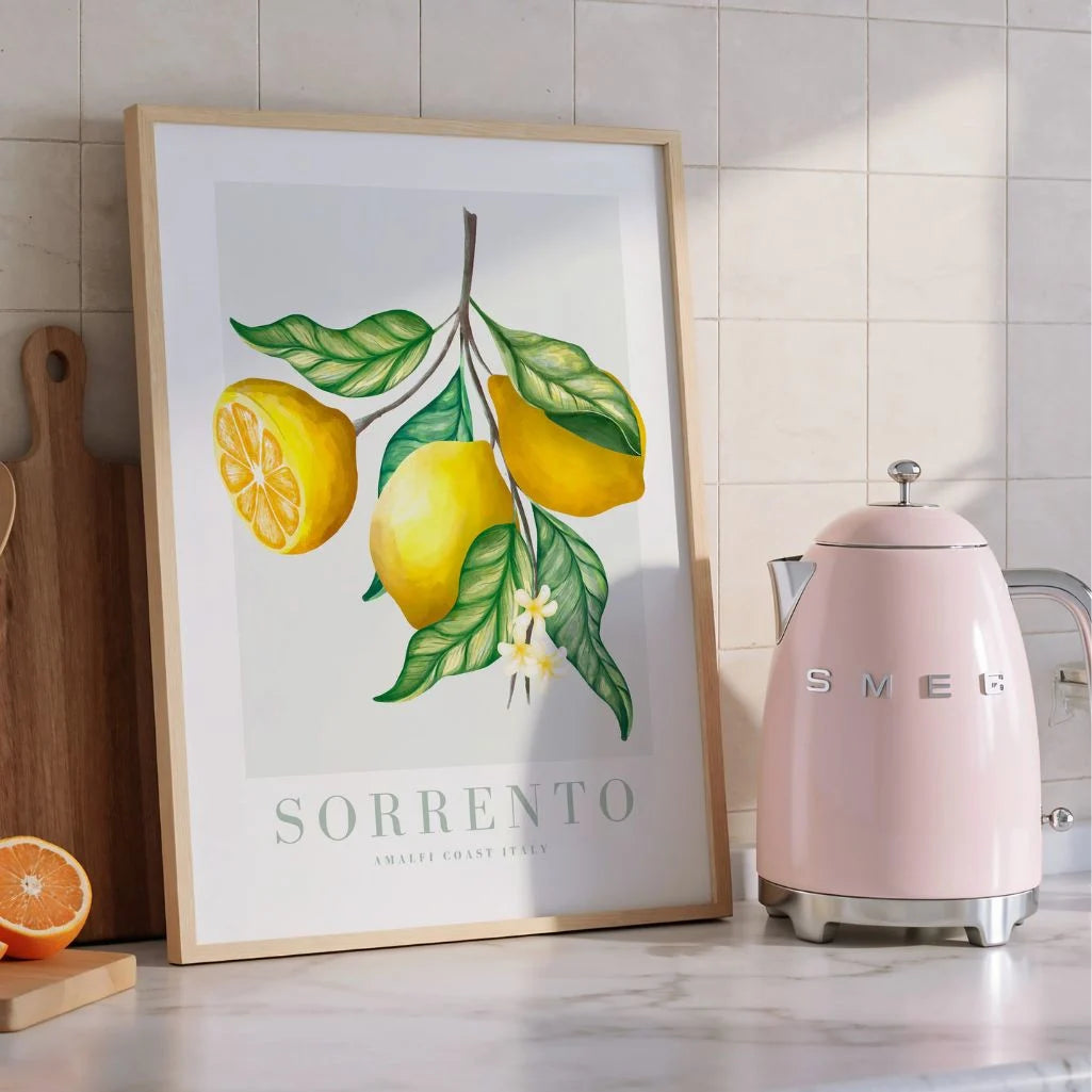 Póster Limones Sorrento