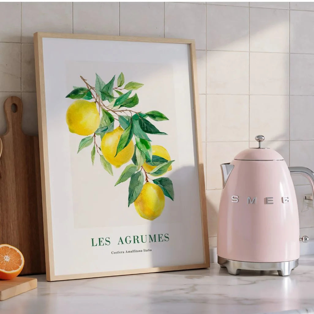 Póster Limones Amalfi 
