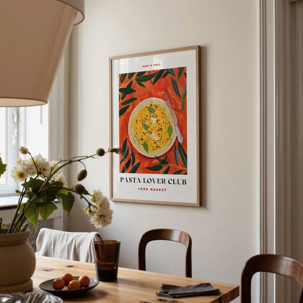 Póster Espaguetis
