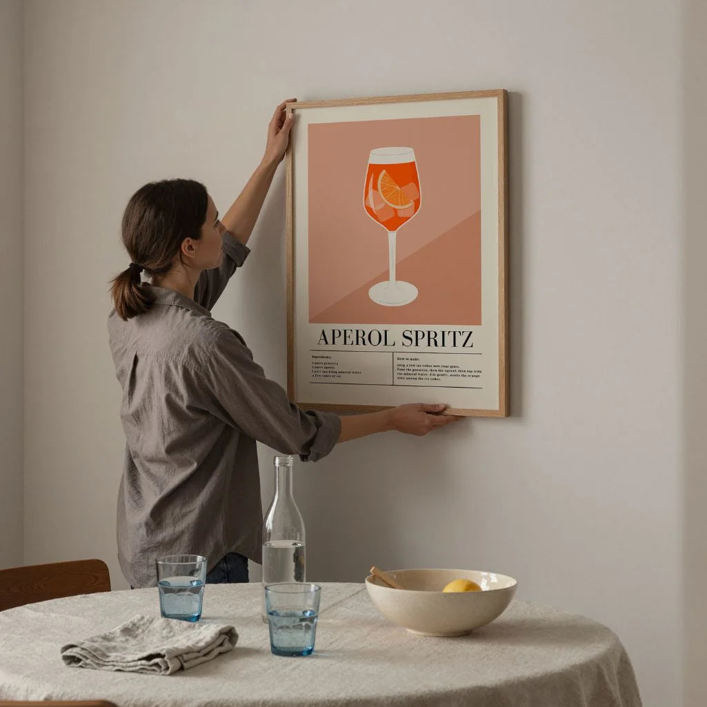 Póster gráfico Aperol Spritz