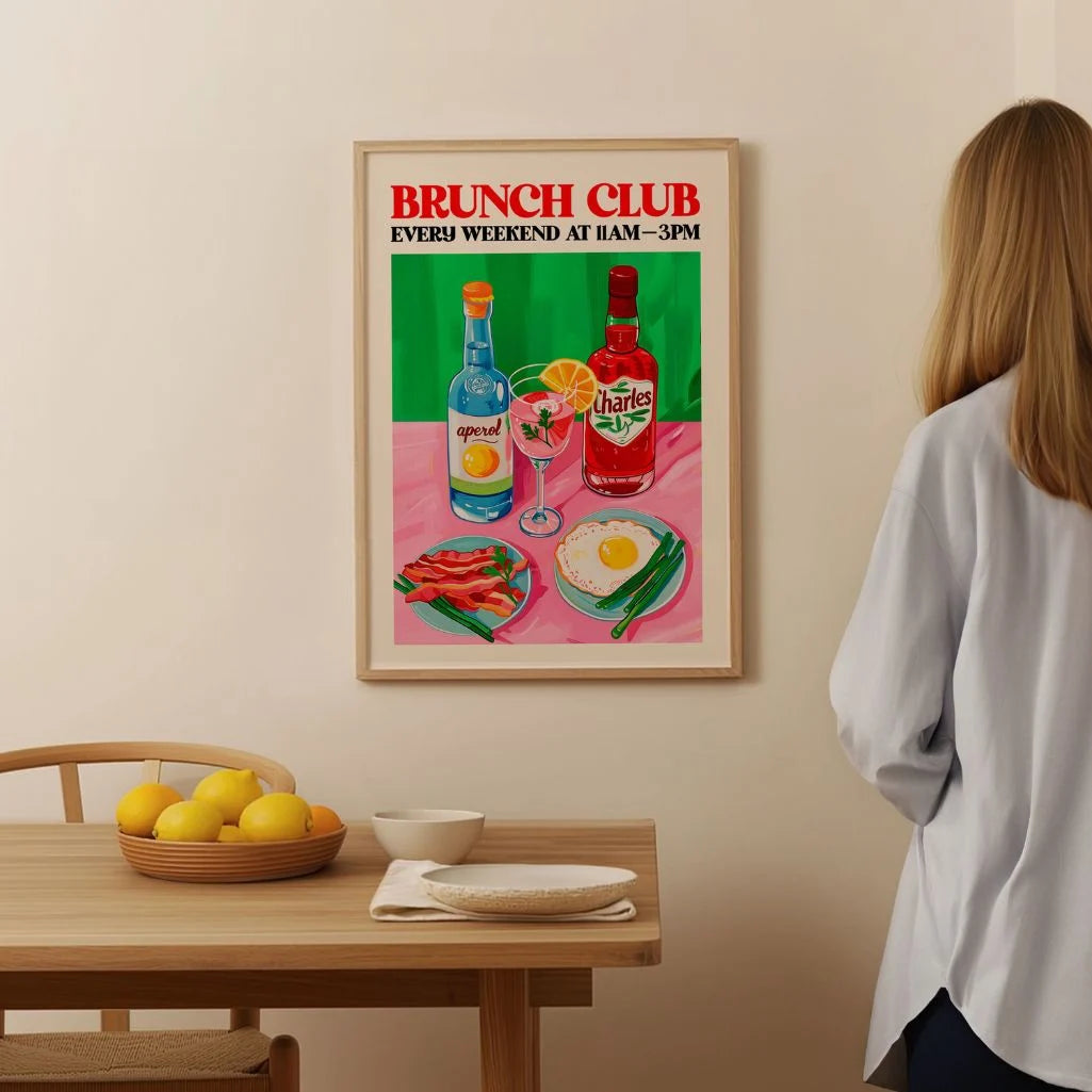 Póster Desayuno