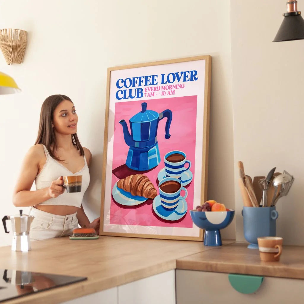 Póster Ritual del Café