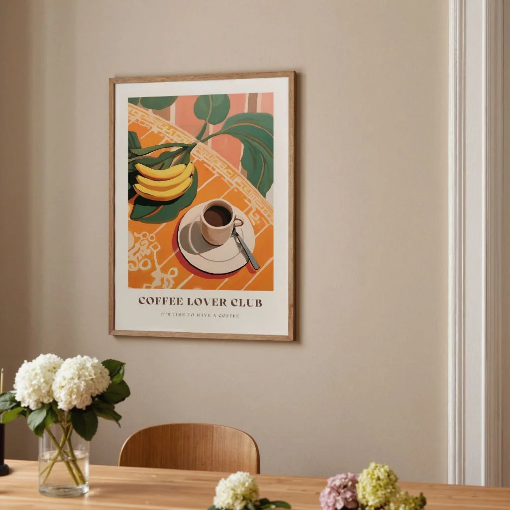 Póster Café Bananas