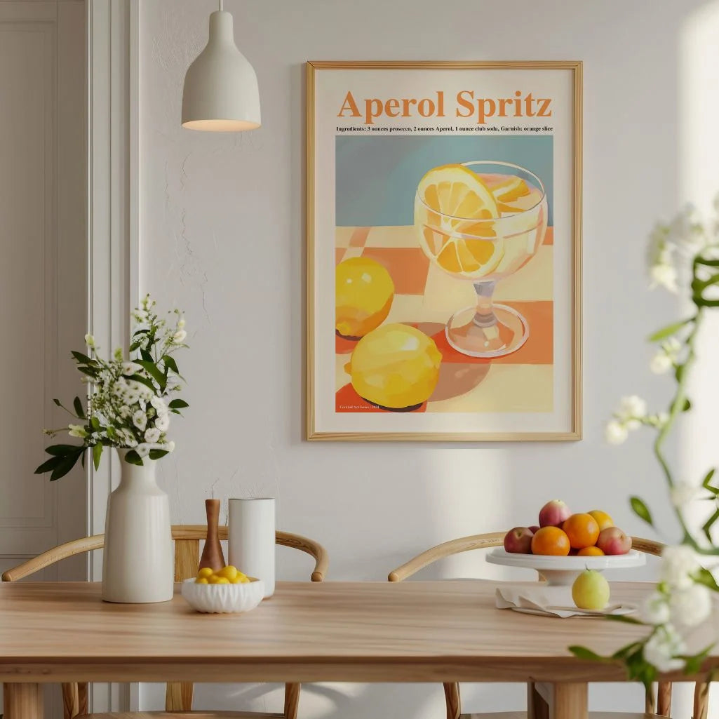 Póster Aperol Spritz Limón