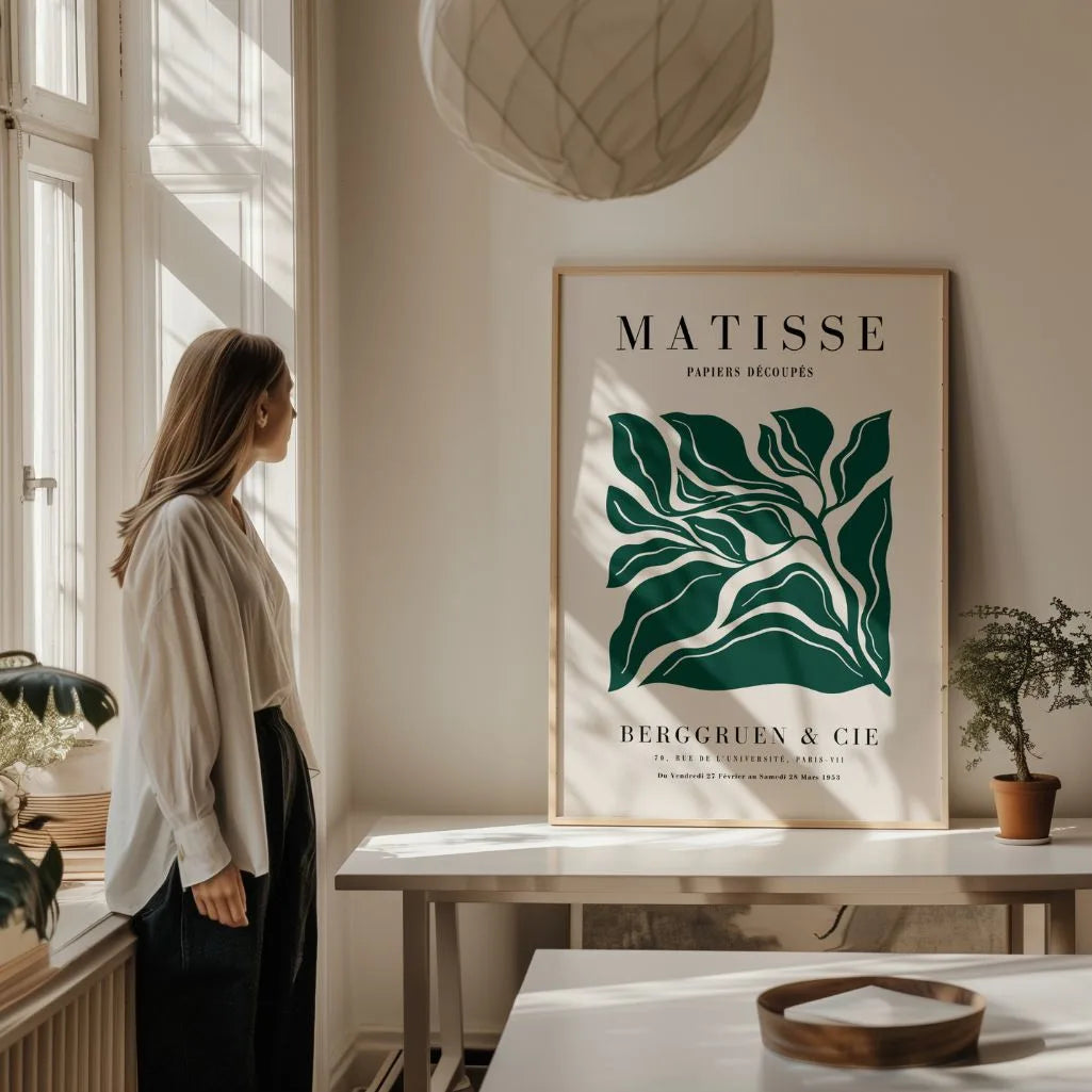 Henri Matisse Hoja Verde Póster
