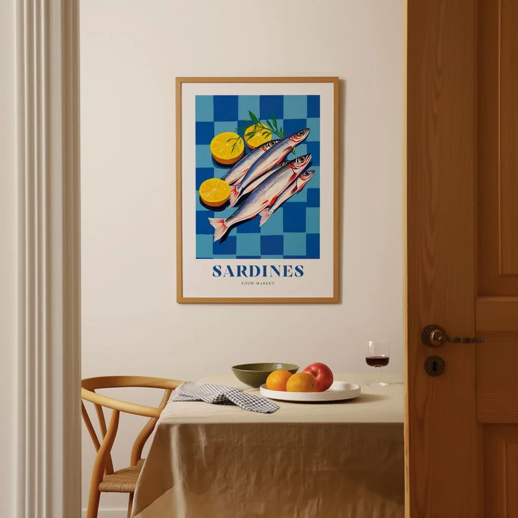 Póster Sardinas