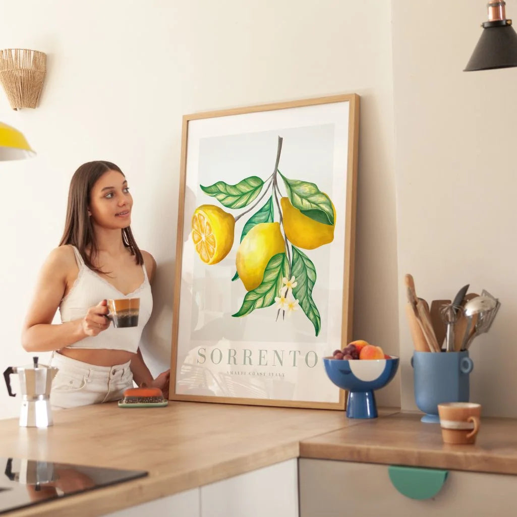 Póster Limones Sorrento