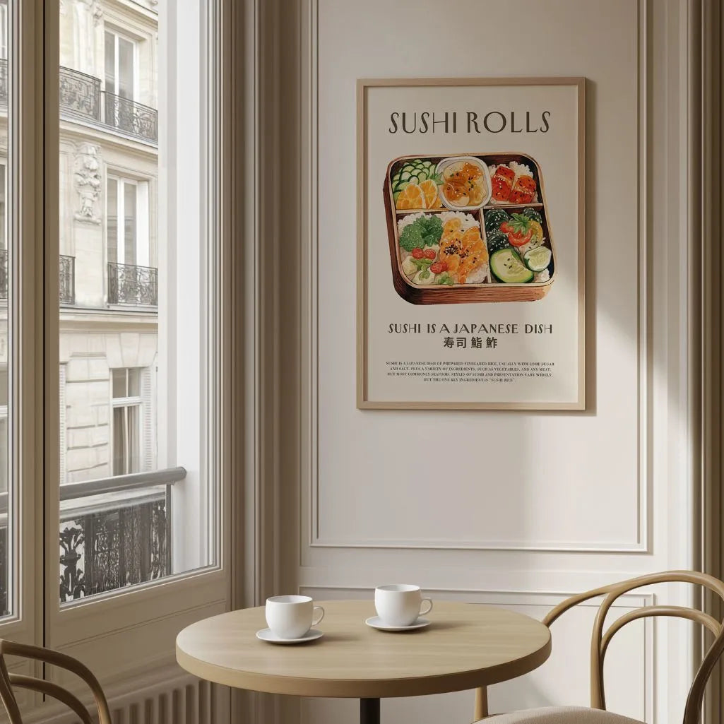 Póster Sushi Fresco
