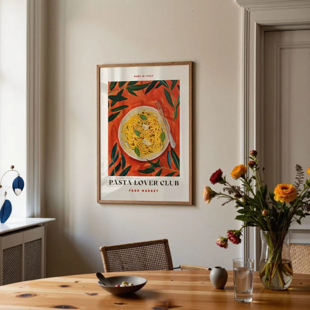 Póster Espaguetis