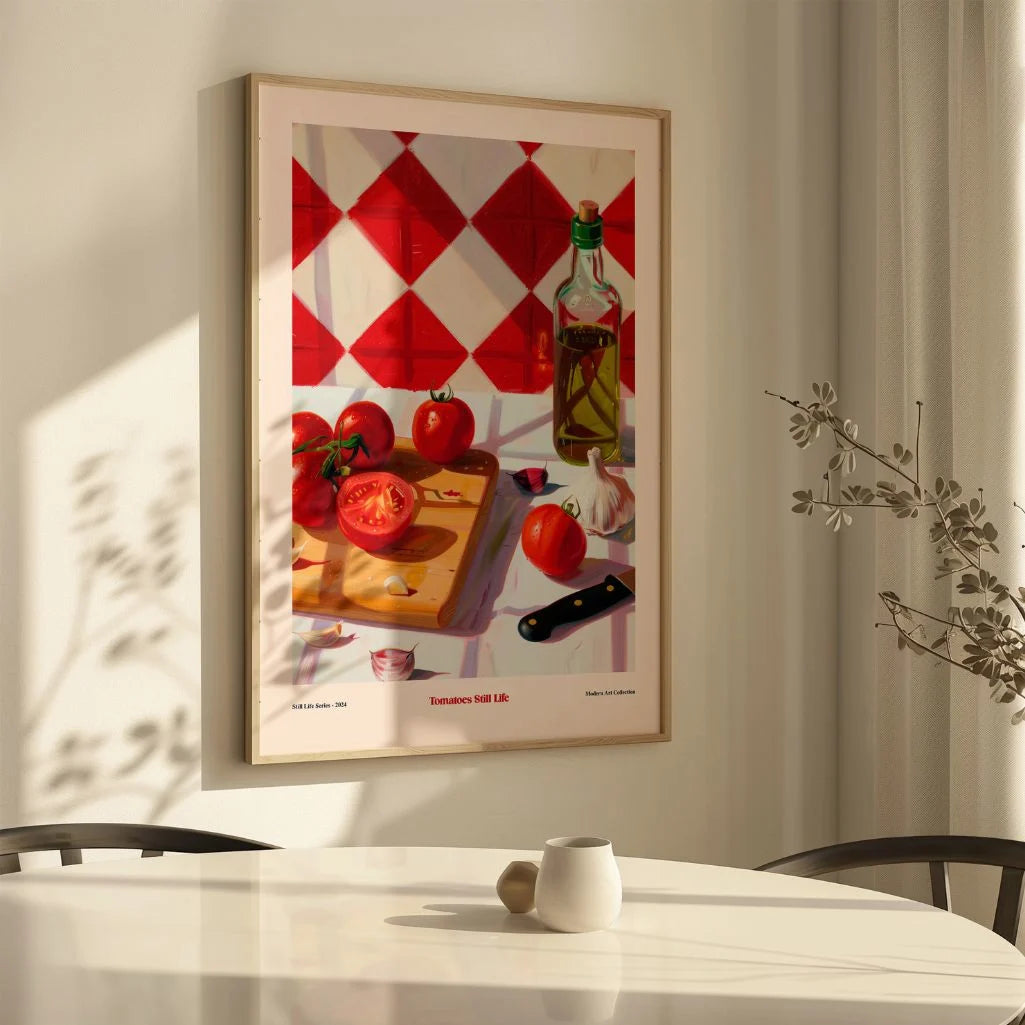 Póster Bodegón de Tomates