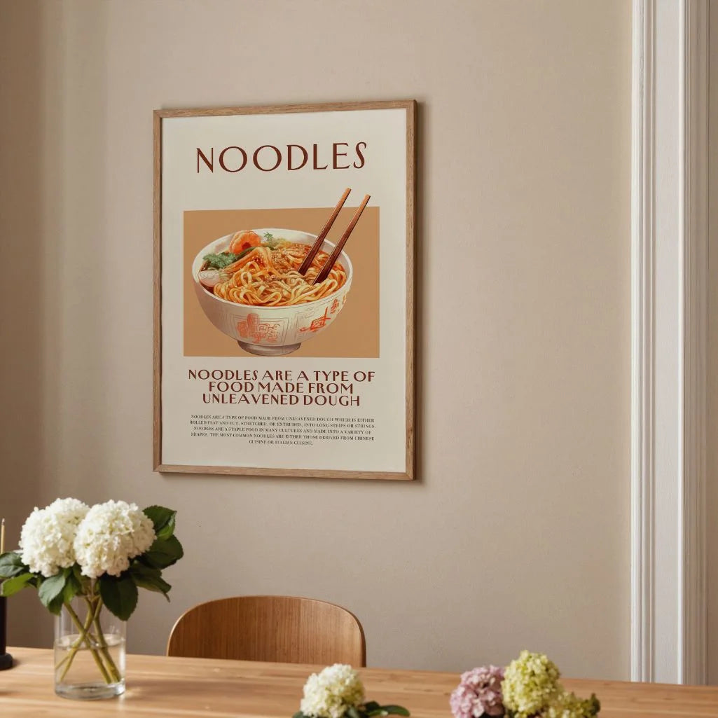 Póster Ramen Japonés