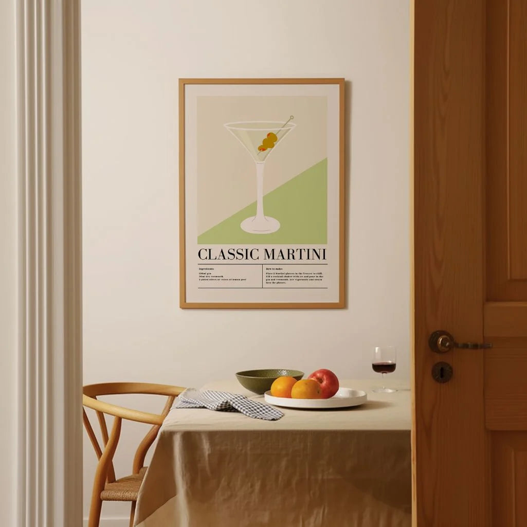 Póster Martini Clásico