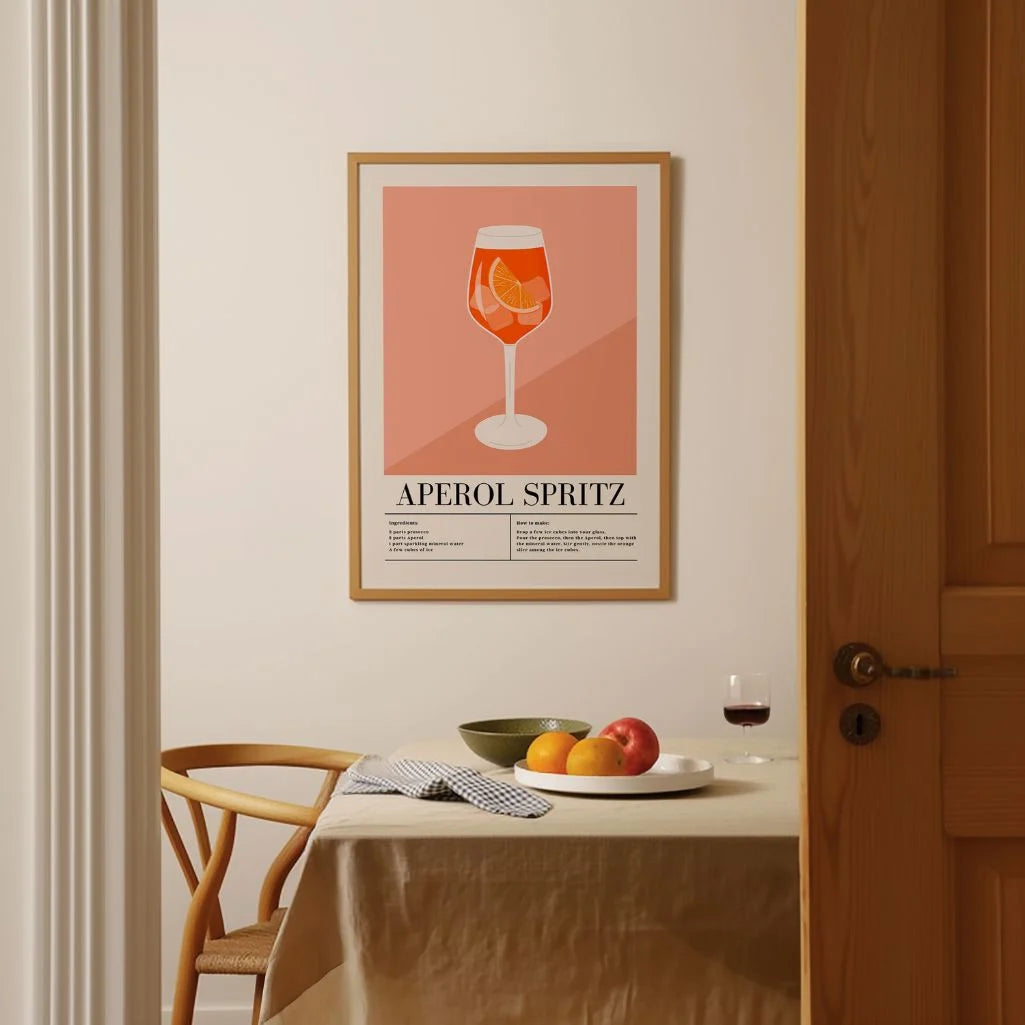 Póster gráfico Aperol Spritz