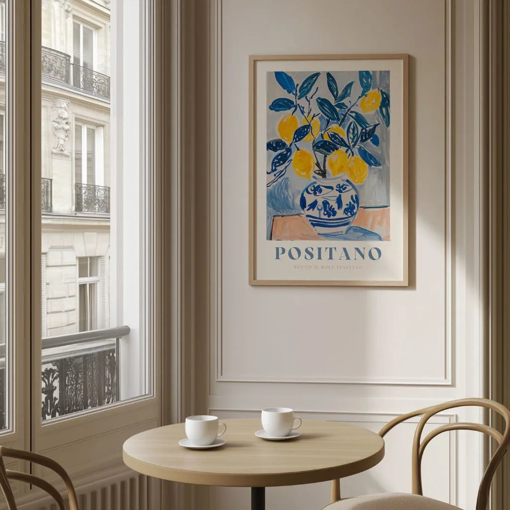 Póster Limón Positano