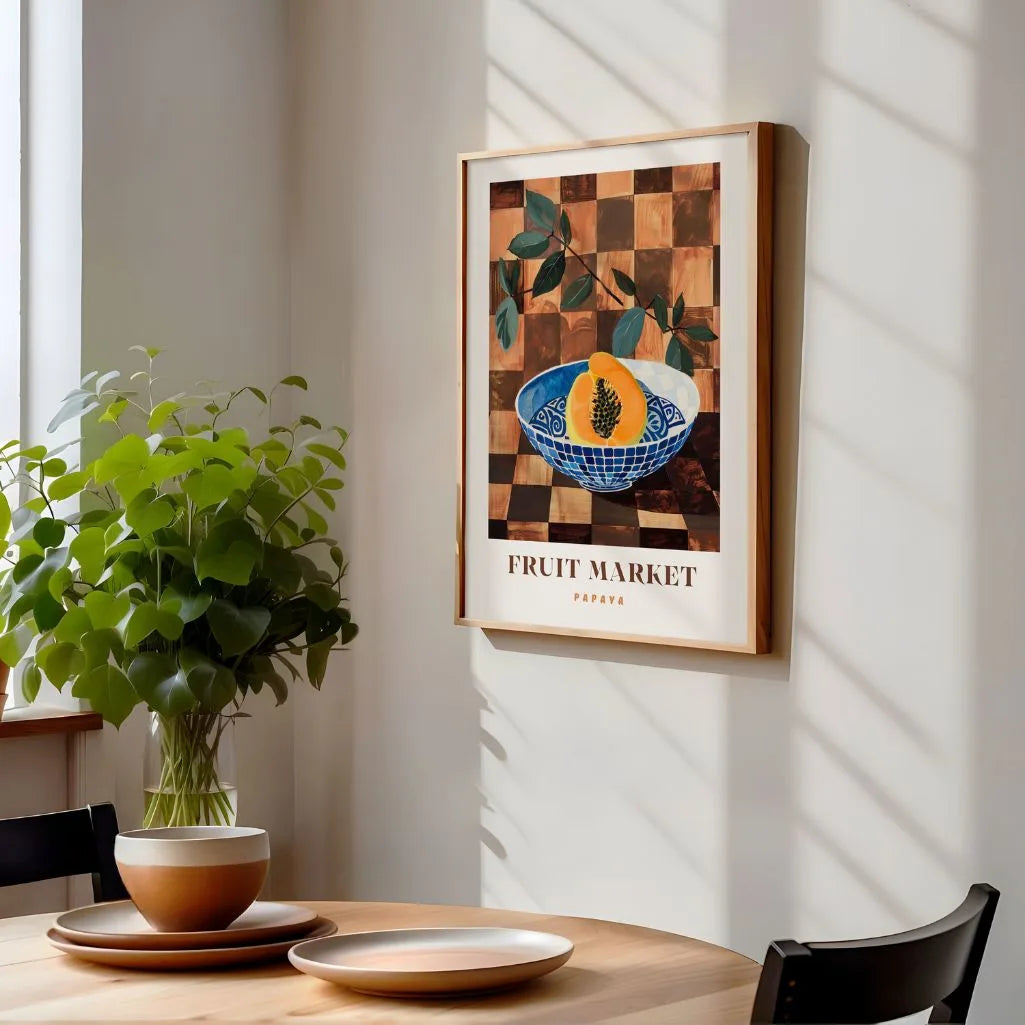 Póster Bodegón De Papaya