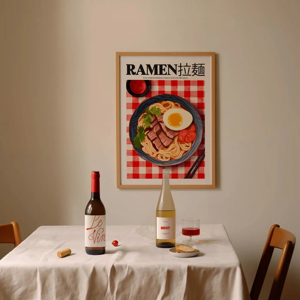 Póster Cuenco De Ramen