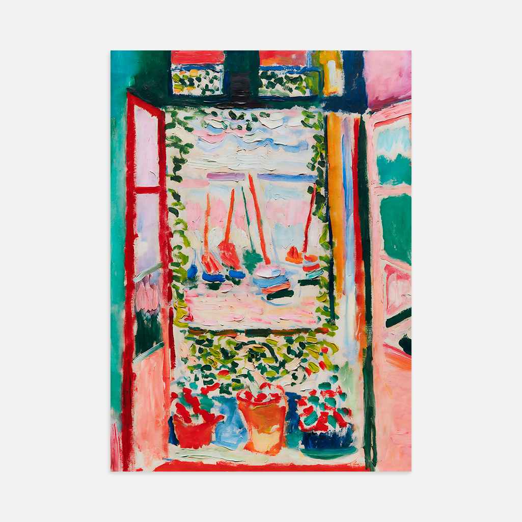 Henri Matisse Póster – La ventana abierta 1905