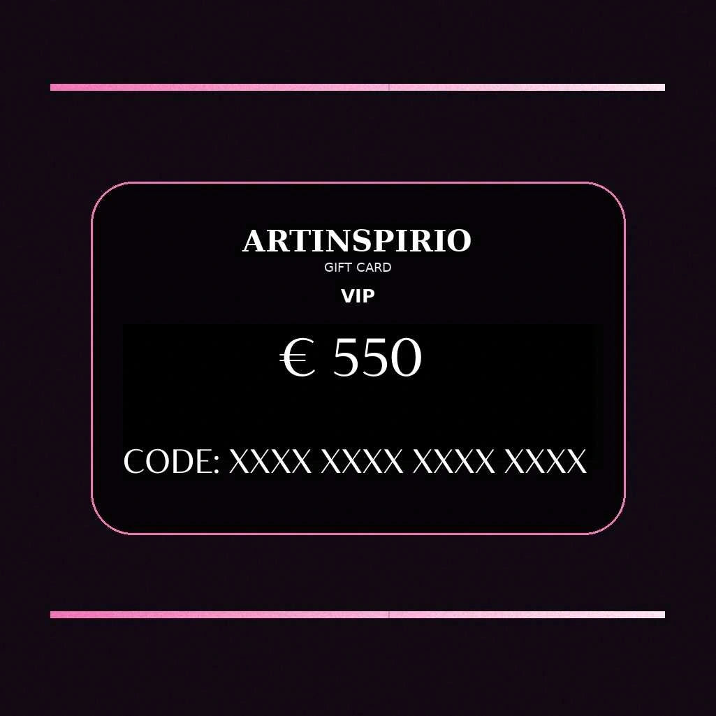 Tarjeta regalo ARTINSPIRIO