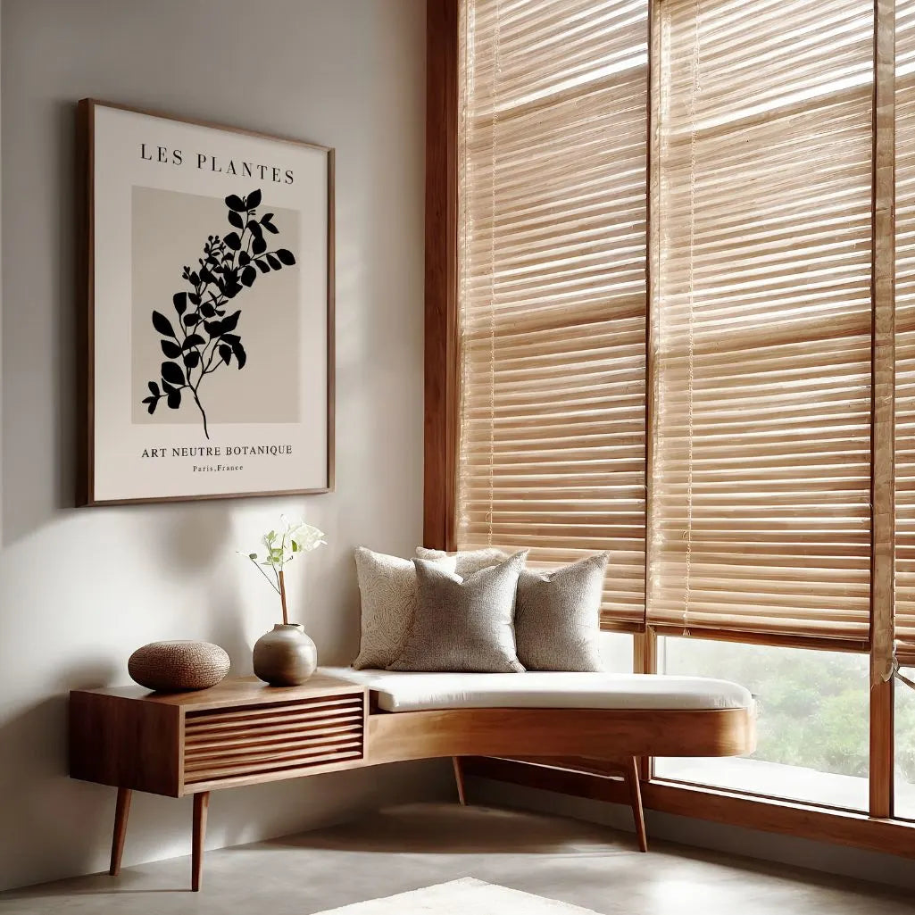 elegant botanical branch poster gallery wall modern decor
