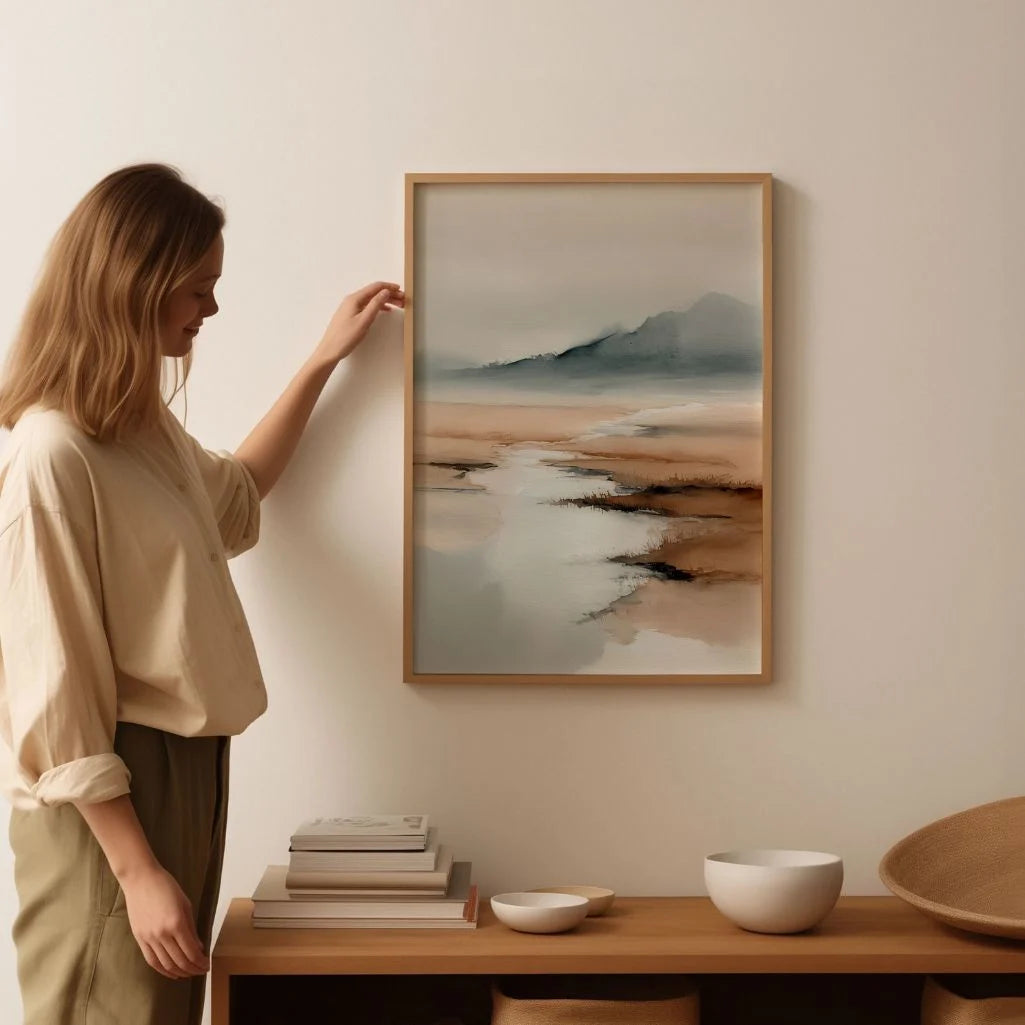 coastal wall art living room decor