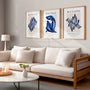 henri matisse bold figure navy posters living room