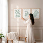 henri matisse poster set of 3 sage green beige gallery wall