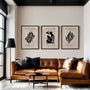 henri matisse graphic silhouette gallery wall set
