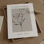 la botanique flower poster gallery wall botanical set