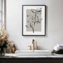 line art branch poster bedroom minimalist wall art