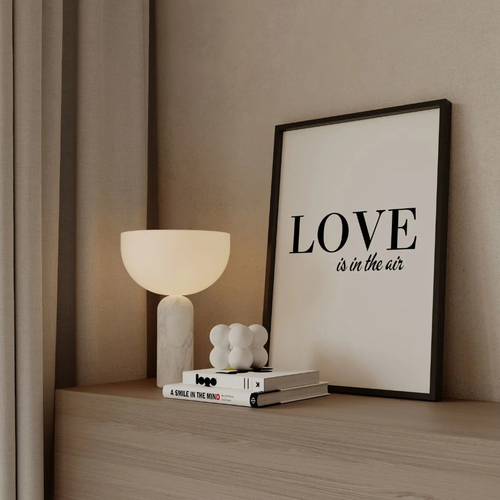 romantic quote poster gallery wall minimalist