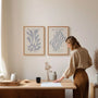 matisse cutout poster set living room modern decor
