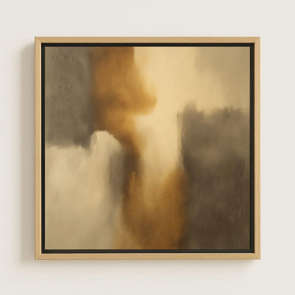 Lienzo enmarcado – Luz y sombra