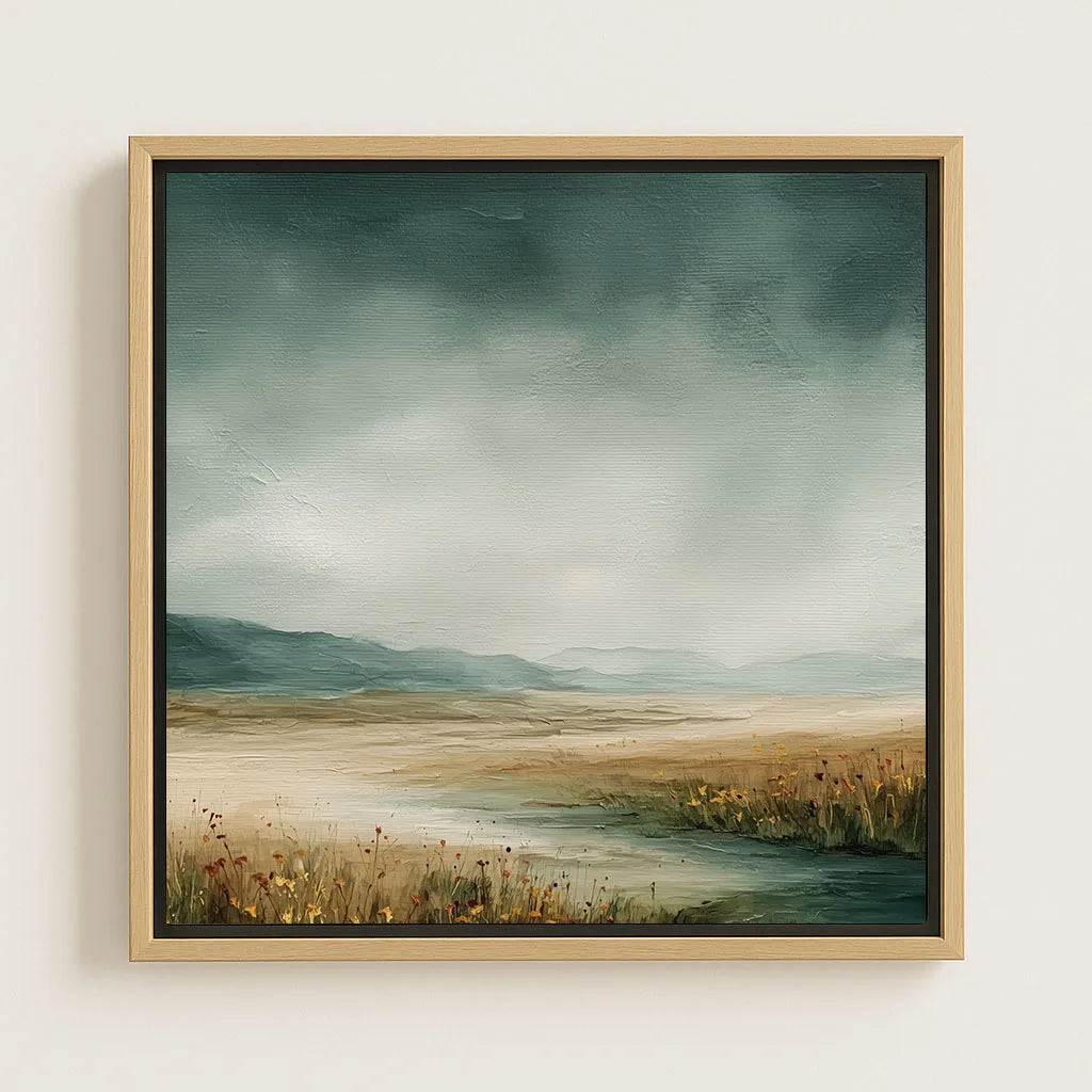 Lienzo enmarcado – Antes de la tormenta