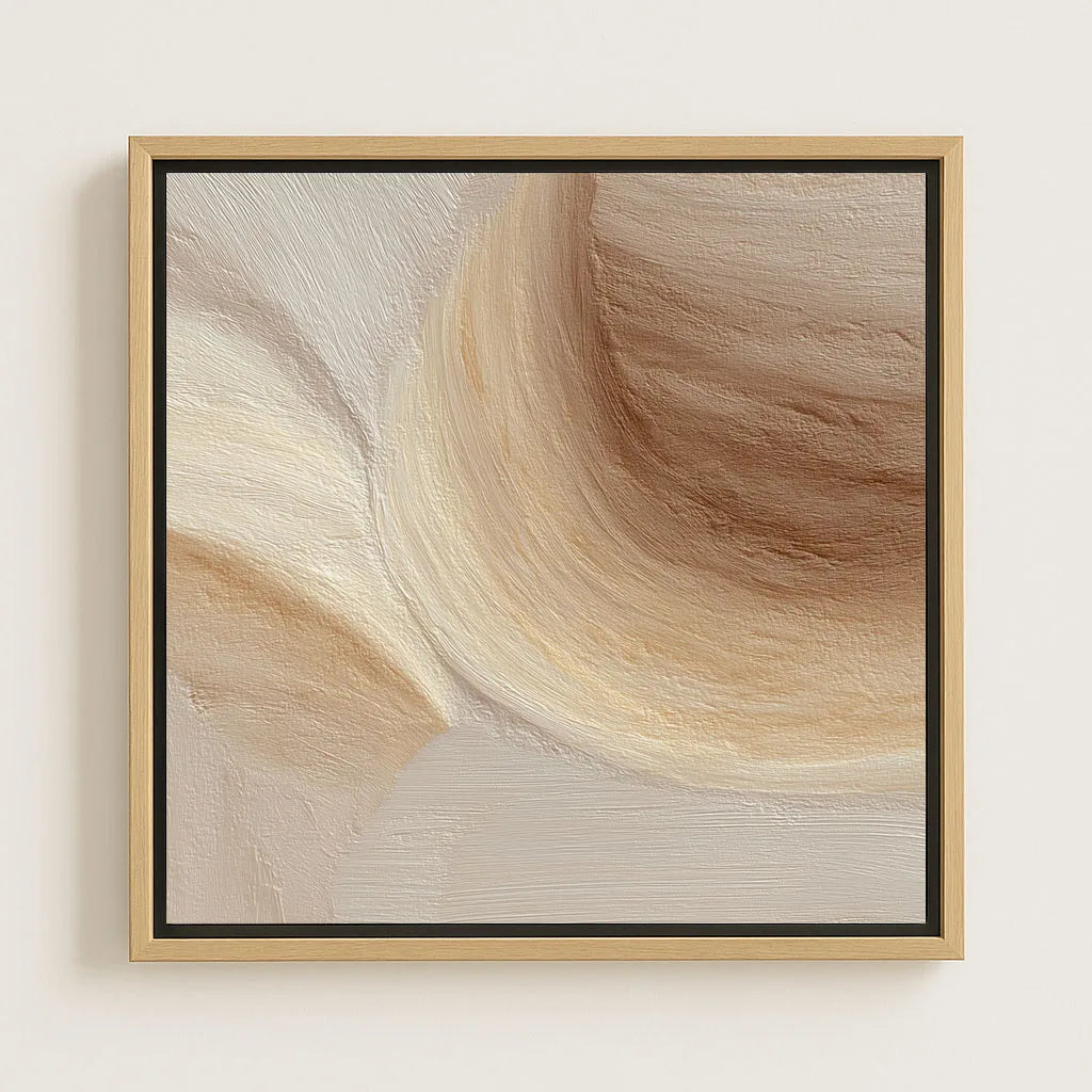 Lienzo enmarcado – Abstracto orgánico