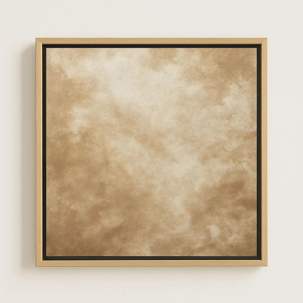 Lienzo enmarcado – Silencio del desierto