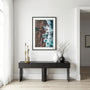 ocean wave poster living room wall decor