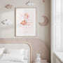 sweet dreams bear poster nursery decor